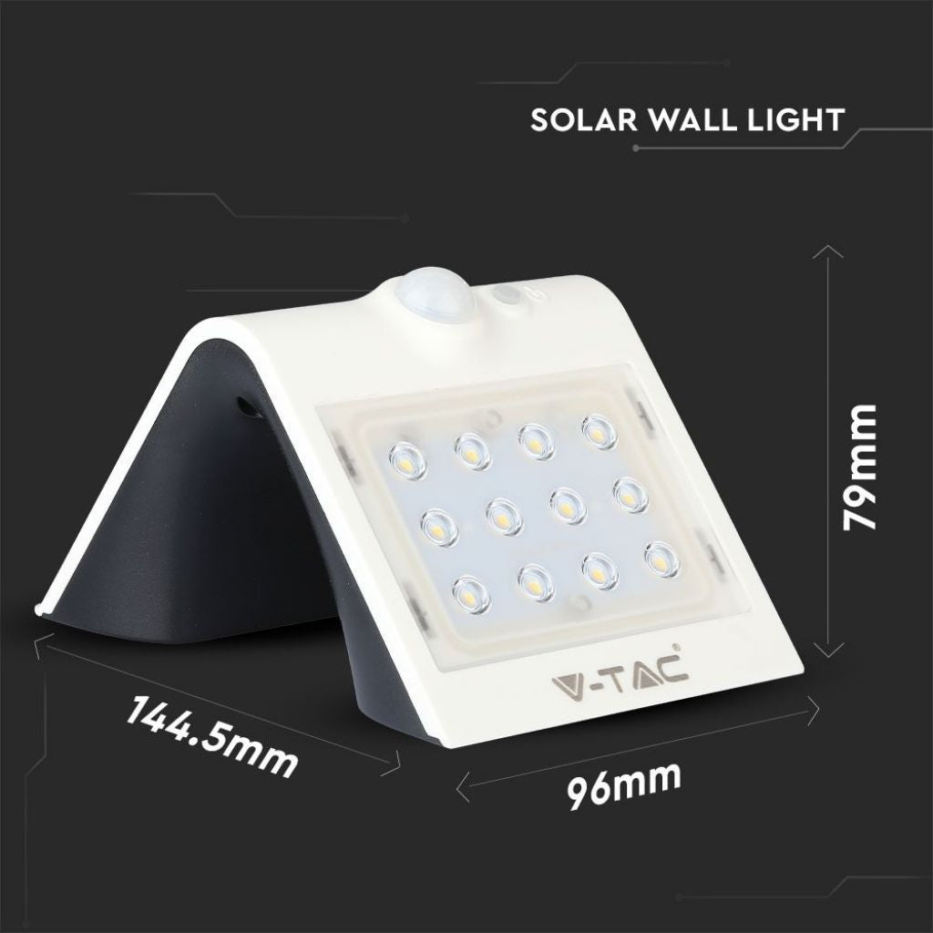 1.5 W LED Solar Lamp White
