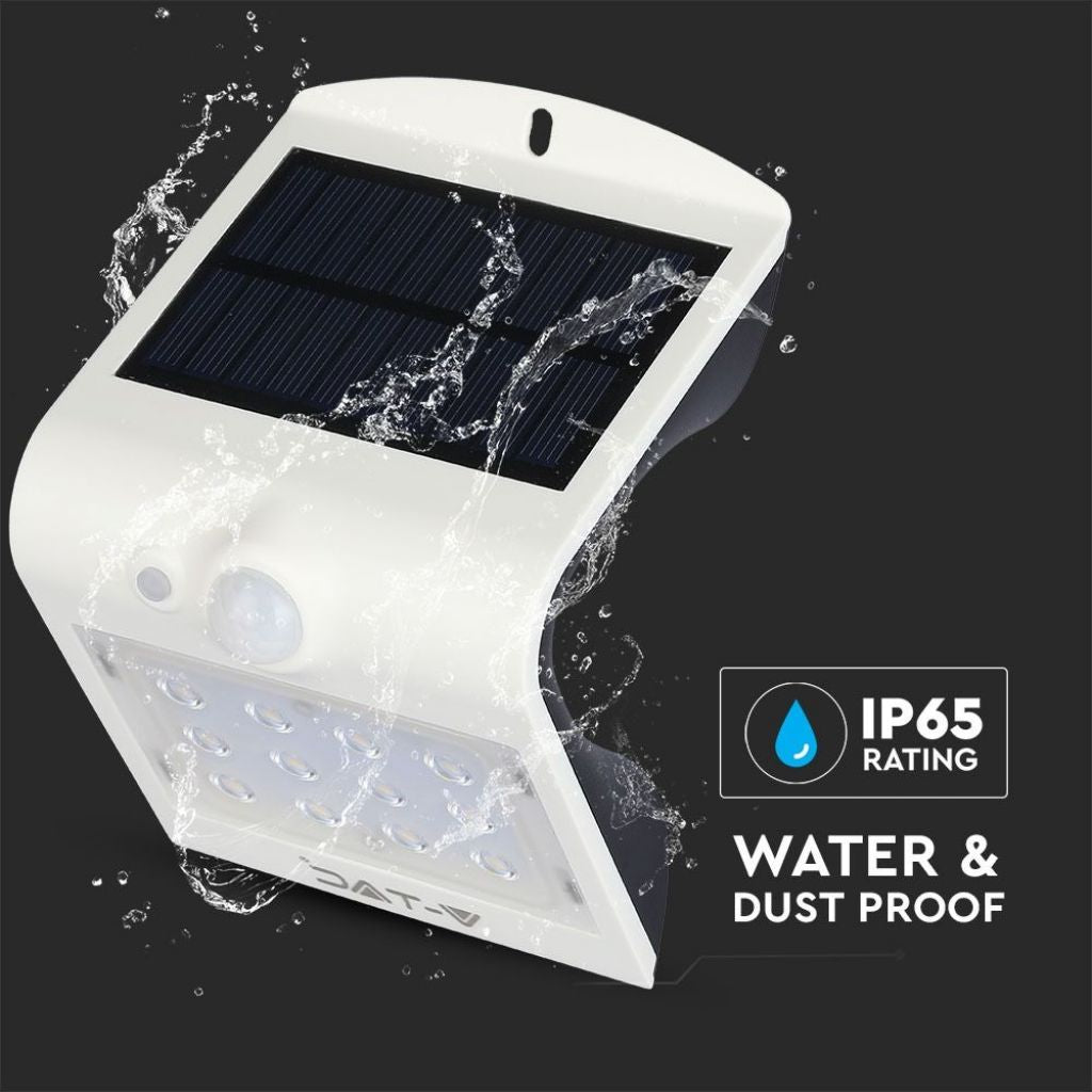 1.5 W LED Solar Lamp White