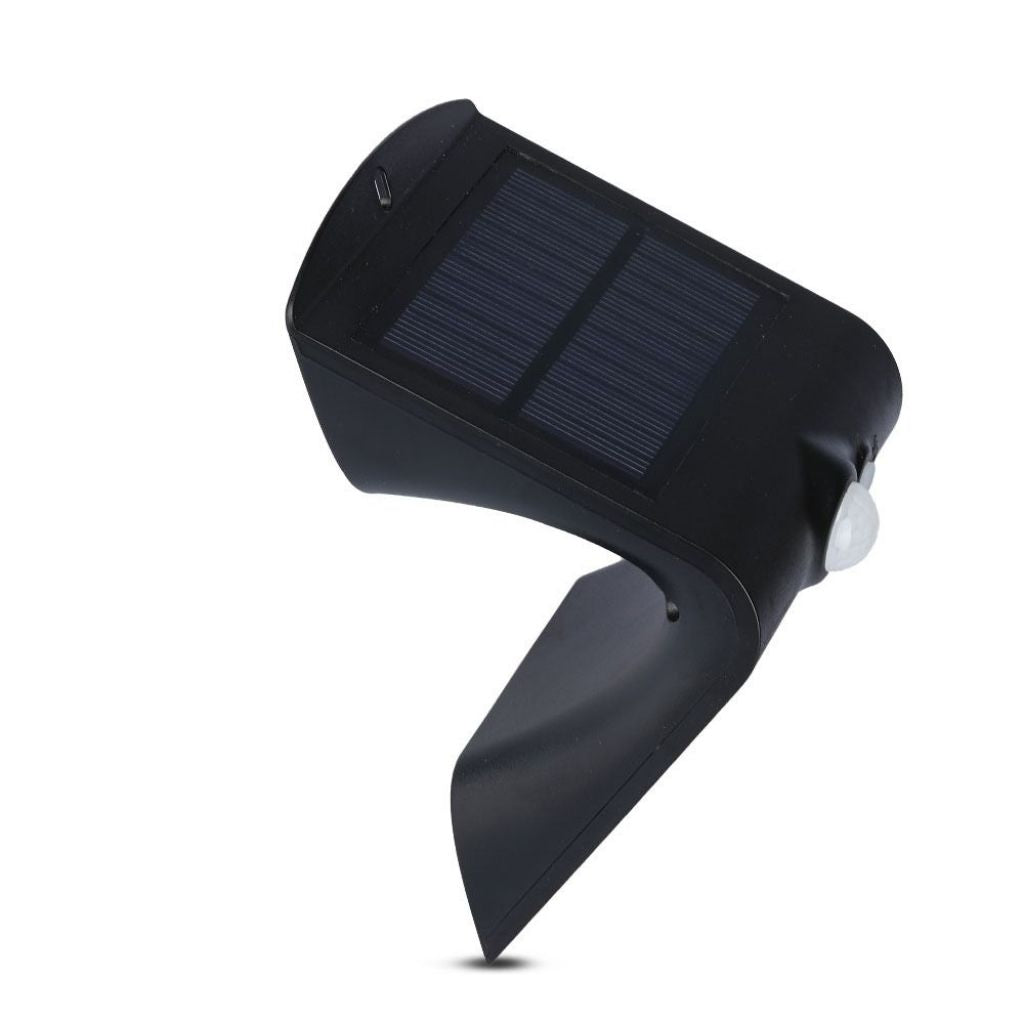 1.5W LED Solar Lamp Black
