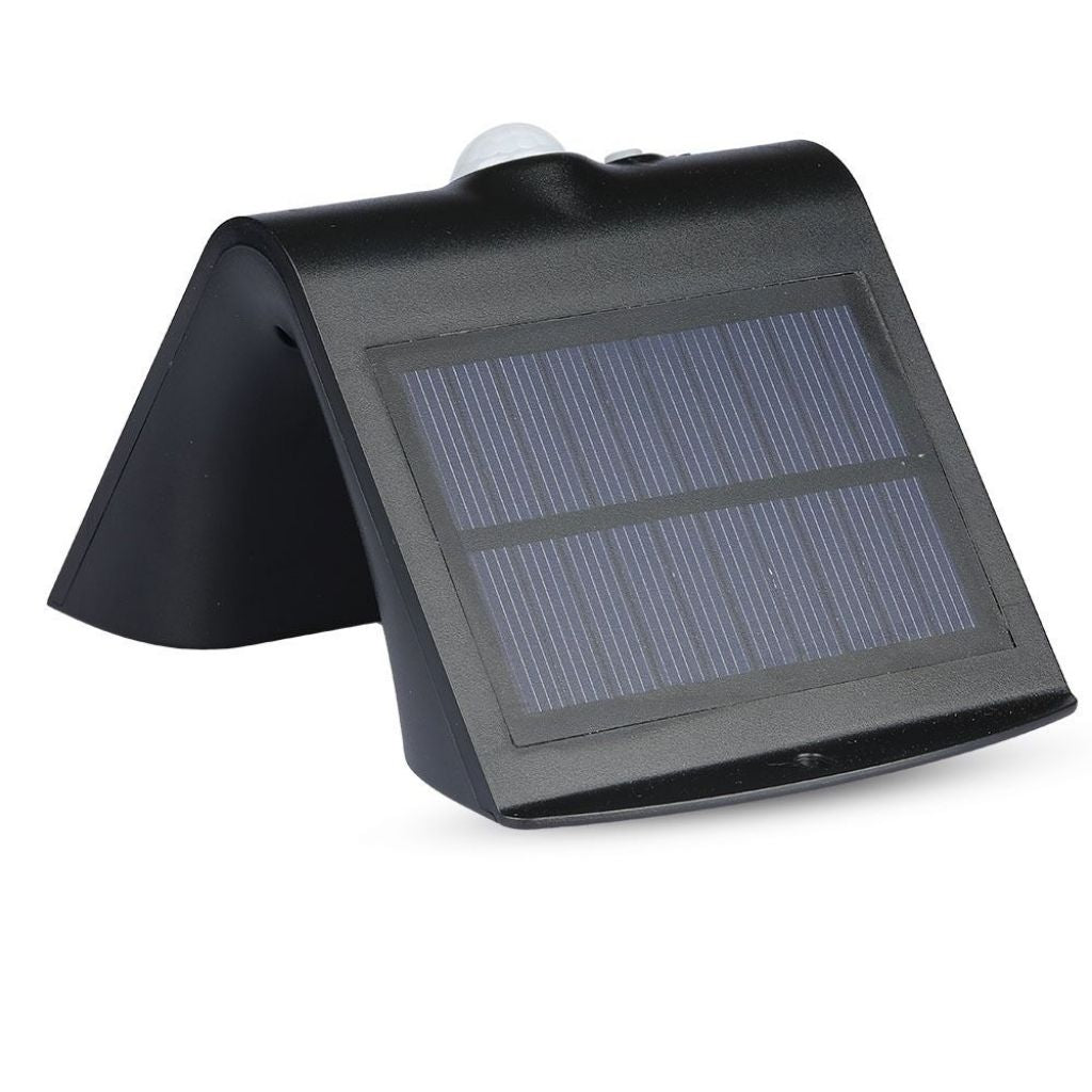1.5W LED Solar Lamp Black
