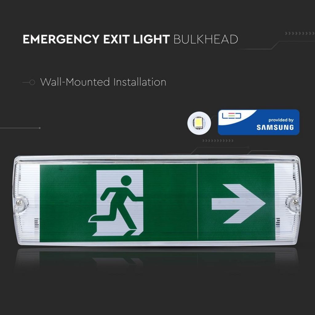 4W LED Lamp for Emergency Exit SAMSUNG Module 6000K