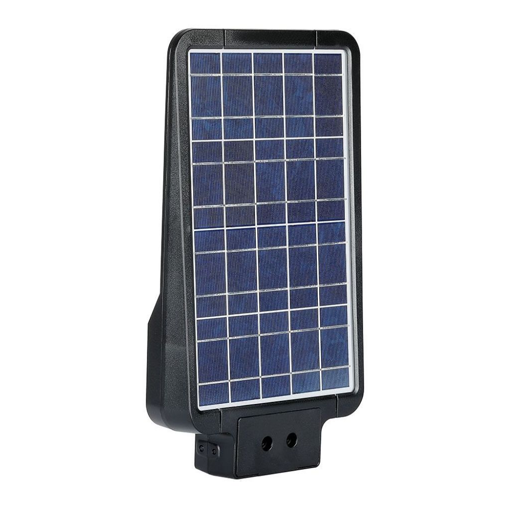 15W LED Solar Street Lamp Black 6000K