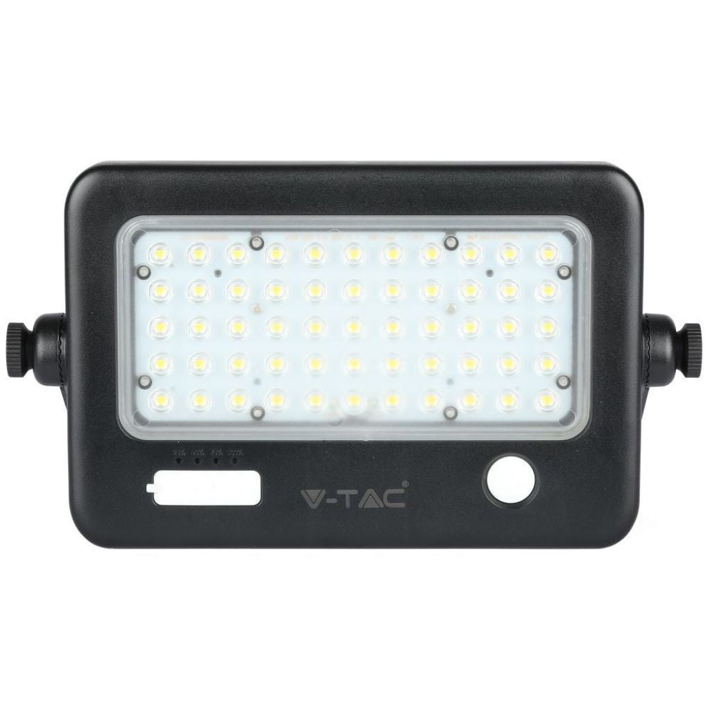 10W LED Solar Reflector Detachable Black Housing 4000K