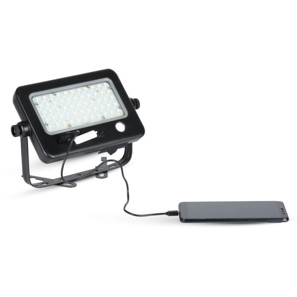 10W LED Solar Reflector Detachable Black Housing 4000K