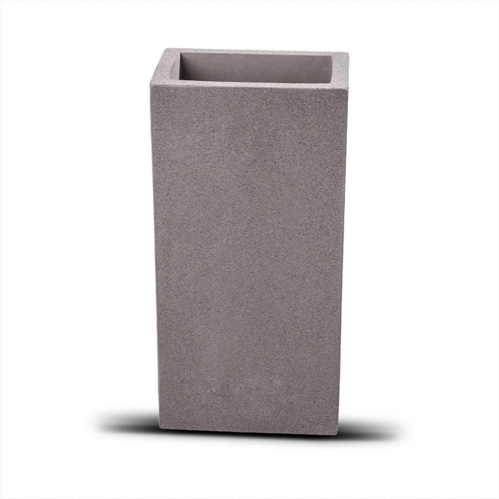 Stenska svetilka Beton Kocka Dolga G9 Siva