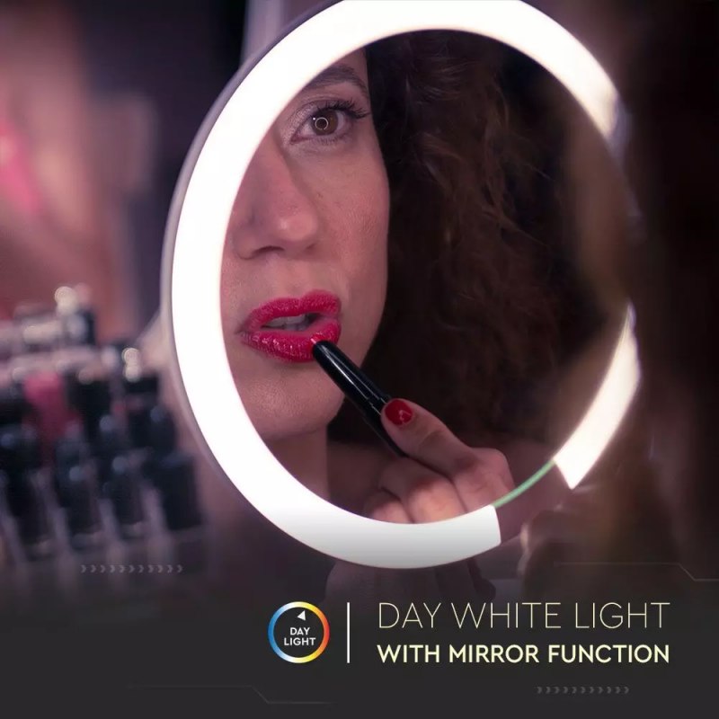 5W LED Rechargeable Mirror Dimmable 6500K