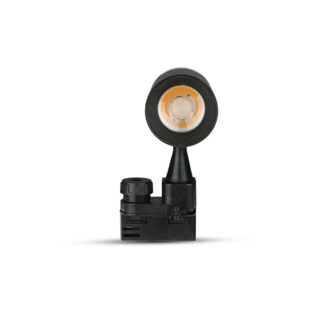 18W LED Tračno Svetilo SAMSUNG Črno 4000K - za navadno tirnico