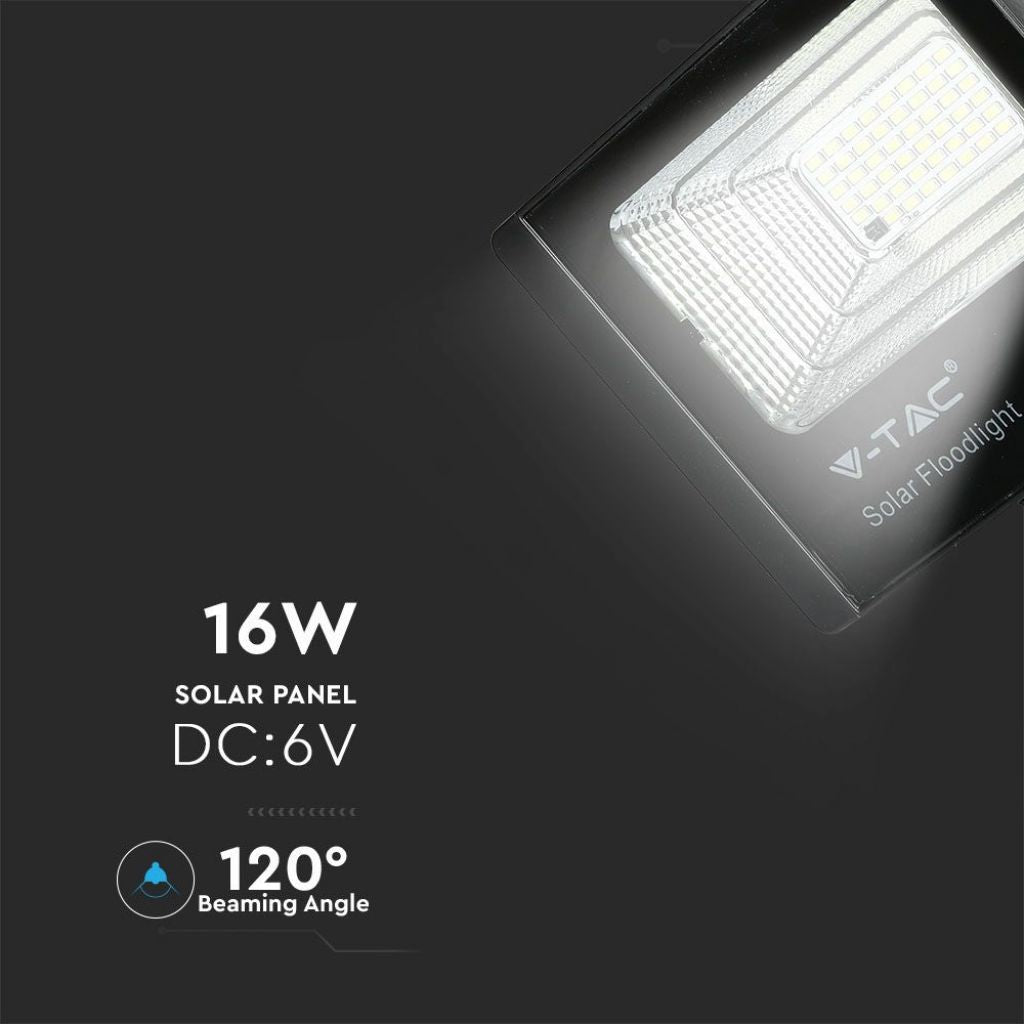 16W Solar LED Reflector 6000K