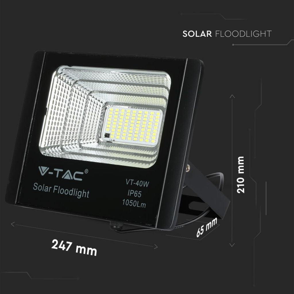 16W Solar LED Reflector 6000K