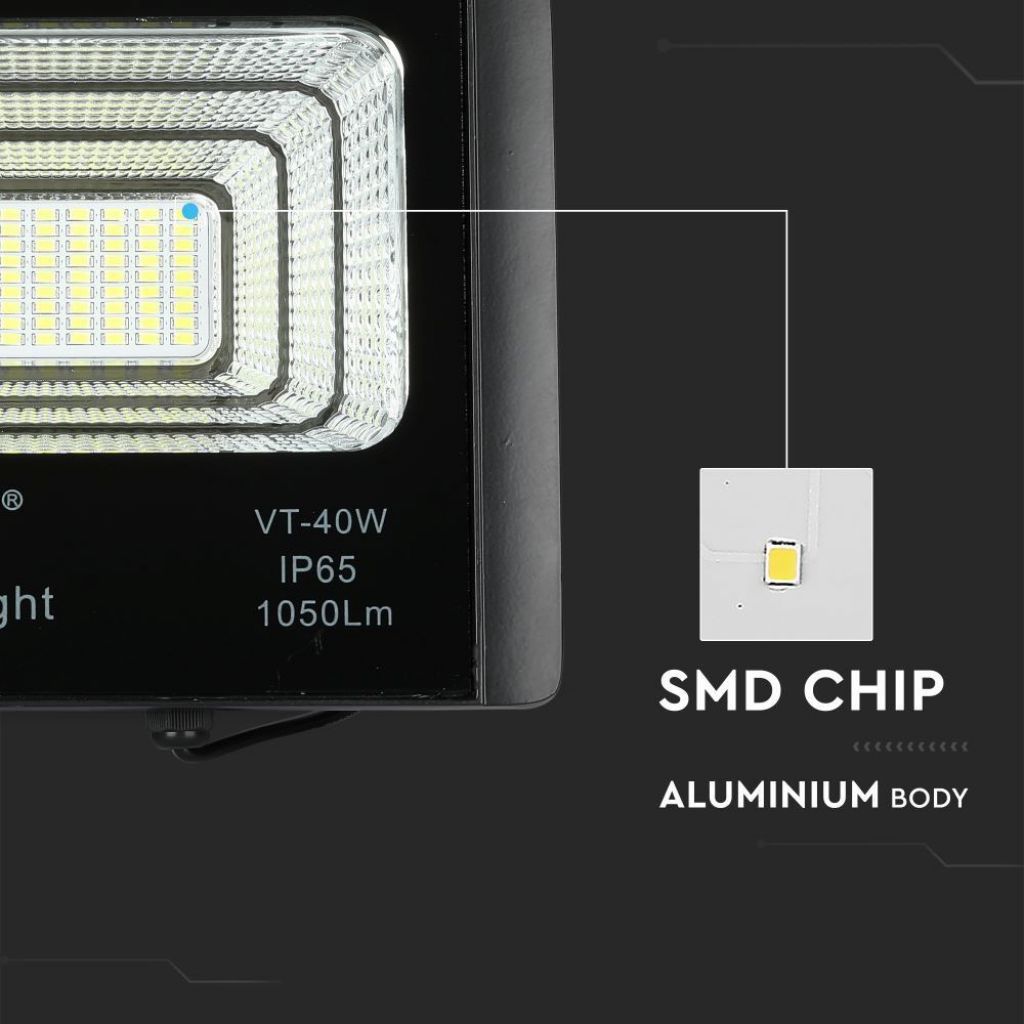 16W Solar LED Reflector 6000K