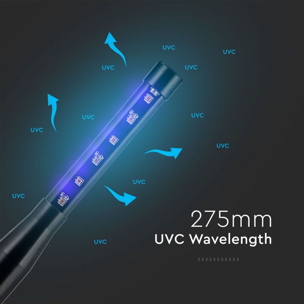 UV-C Dezinfekcijska Svetilka Mini