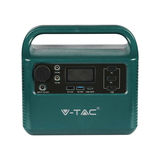 Portable power plant with lithium battery storage LiFePO4 274 Wh