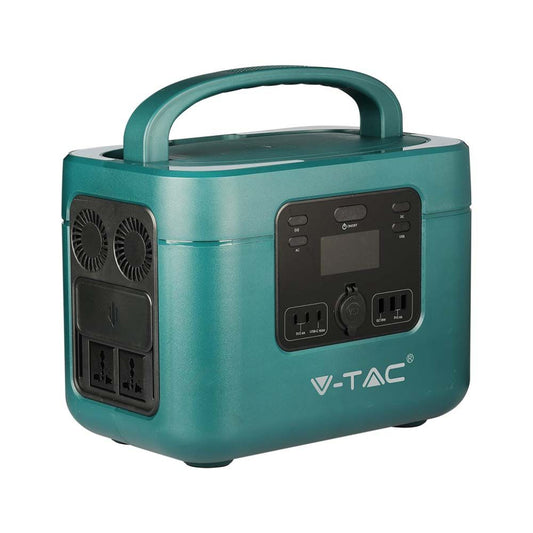 Portable power station with LiFePO4 1050 Wh lithium storage battery