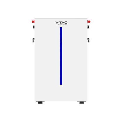 6,14kWh V-TAC stenska baterija litij-železo-fosfat (LiFePO4) integriran BMS za fotovoltaične pretvornike (51,2 V 120 Ah) SKU11539