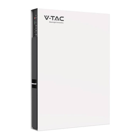 7,68kWh V-TAC wall battery lithium-iron-phosphate (LiFePO4) integrated BMS for photovoltaic converters (48V 160Ah) SKU11548