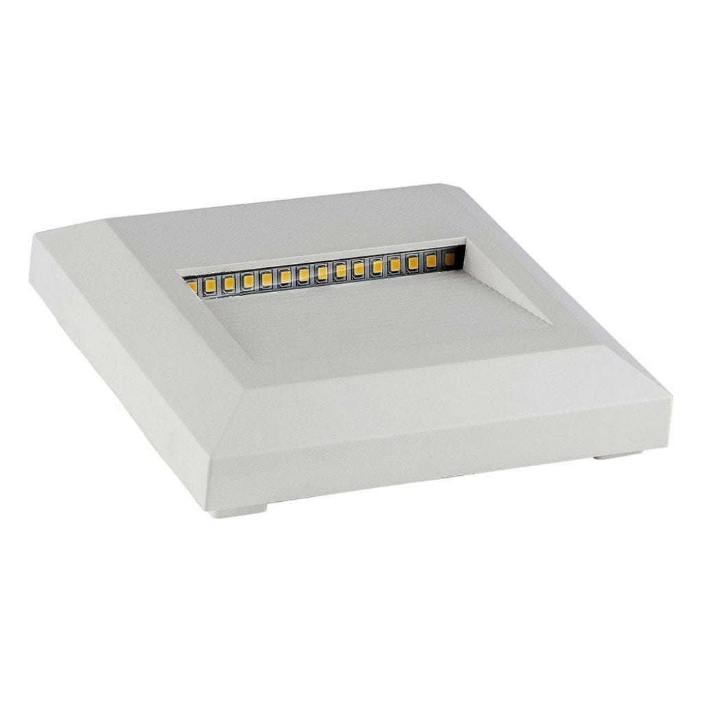 2W Stair Recessed Lamp 3000K Square White