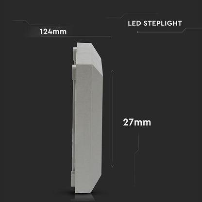 2W Stair Recessed Lamp 3000K Square