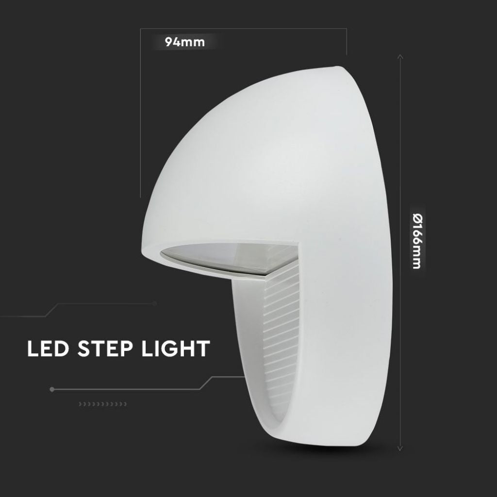 3W Stair Recessed Lamp White 3000K