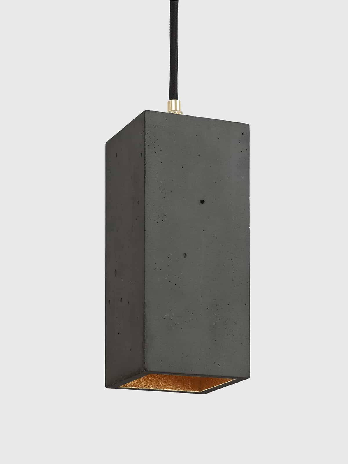 Viseča svetilka [B2] dark rectangular