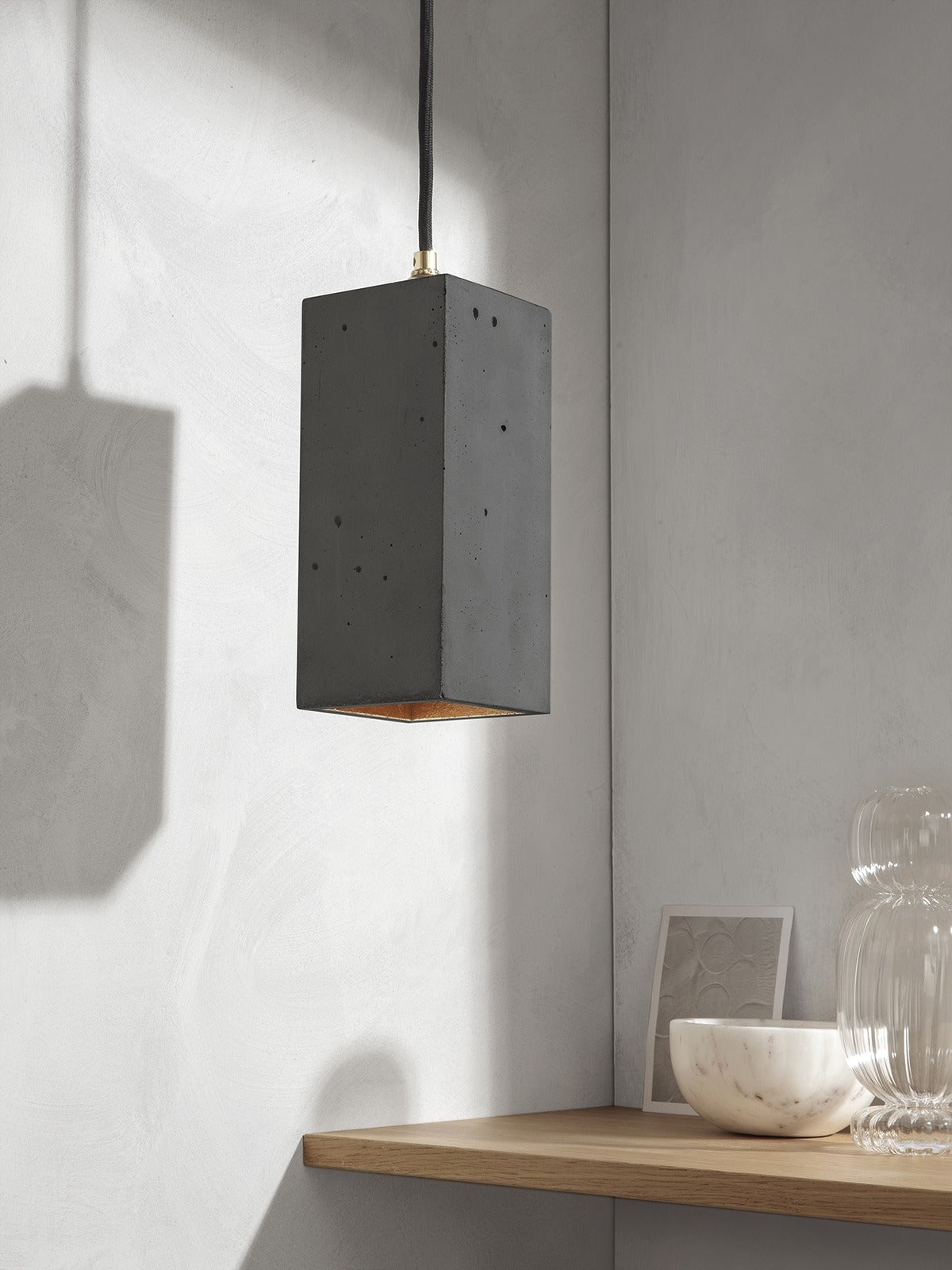Viseča svetilka [B2] dark rectangular