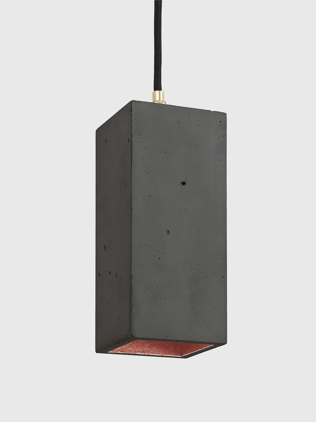 Viseča svetilka [B2] dark rectangular