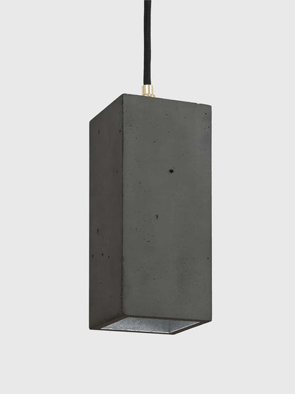 Viseča svetilka [B2] dark rectangular