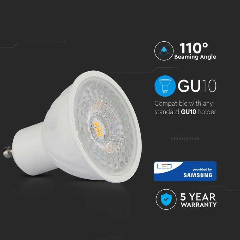 LED Bulb SAMSUNG Module GU10 6.5W 3000K