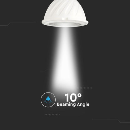 Dimmable LED bulb 6W GU10 38° 6500K