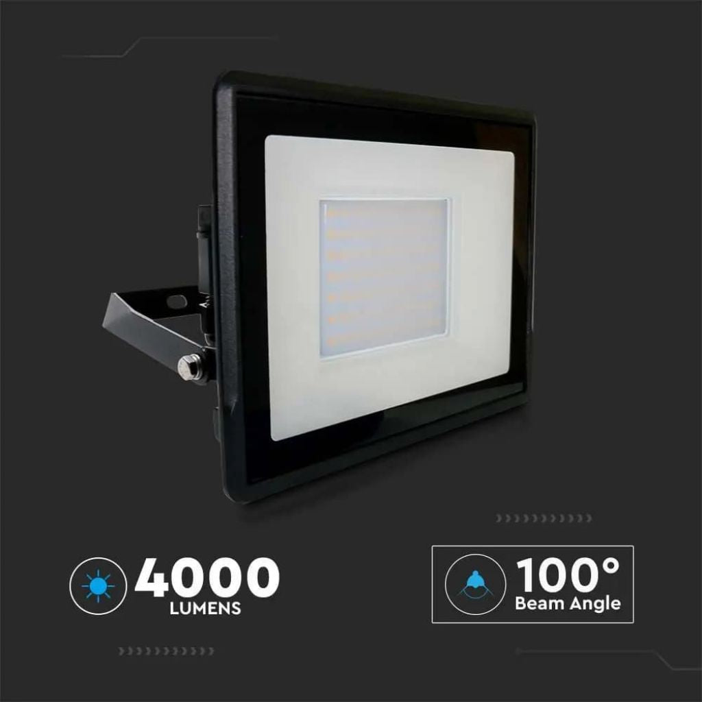 LED Reflector 50W Black 6500K IP65