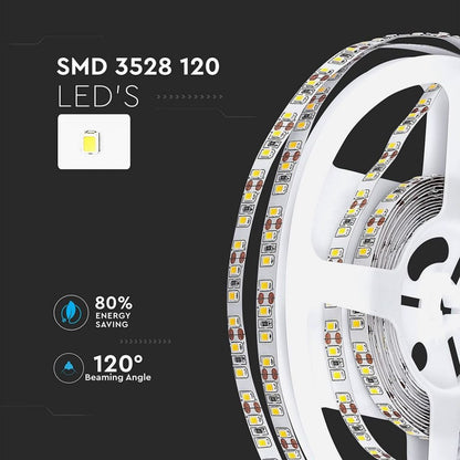 LED Trak SMD3528 60 LEDic 4500K IP65 3,6W/m 5m Rola