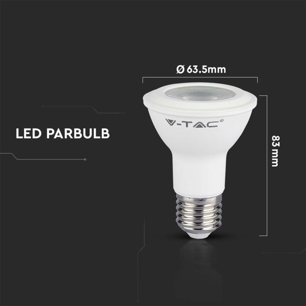 LED Žarnica E27 5,8W PAR20 4000K