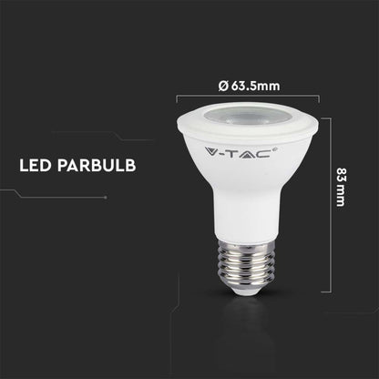 LED Žarnica E27 7W PAR20 3000K