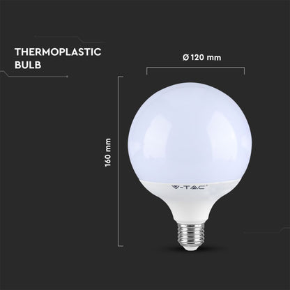 LED Žarnica E27 22W 120LM/W G120 4000K