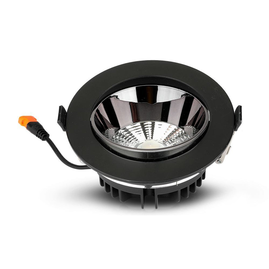 LED Reflektor 20W 6500K IP20 Črn