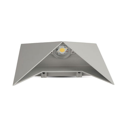 5W LED Stenska Svetilka Siva IP65 4000K