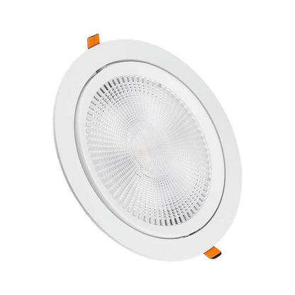 Vgradni nagibni LED reflektor 30W 6400K bel