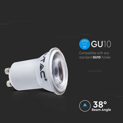 LED Žarnica GU10 2W 38° 3000K