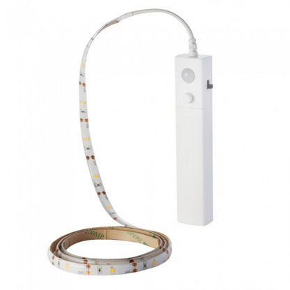 Kit 2.4W LED Strip Battery 2835 Motion Sensor 1m 4000K