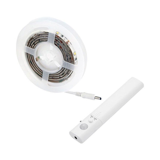 Kit 2.4W LED Strip Battery 2835 Motion Sensor 1m 4000K