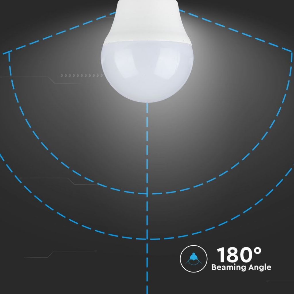 LED Bulb 5.5W E27 G45 4000K 6 pcs