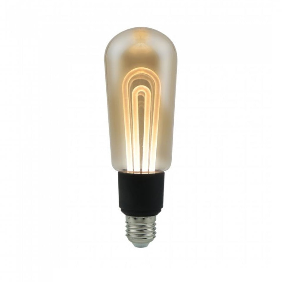 LED Žarnica 5W E27 2200K T60 Temno Steklo