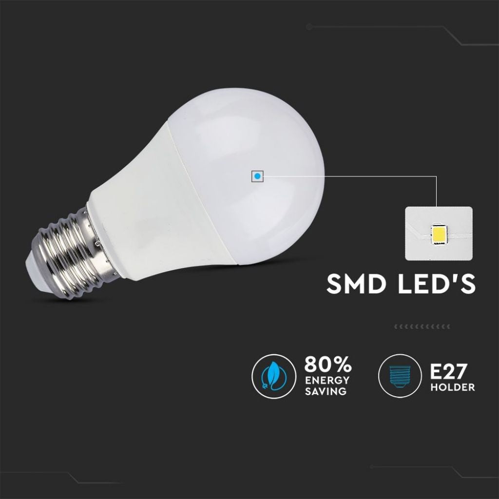 LED Bulb 9W E27 A60 3000K with Sensor