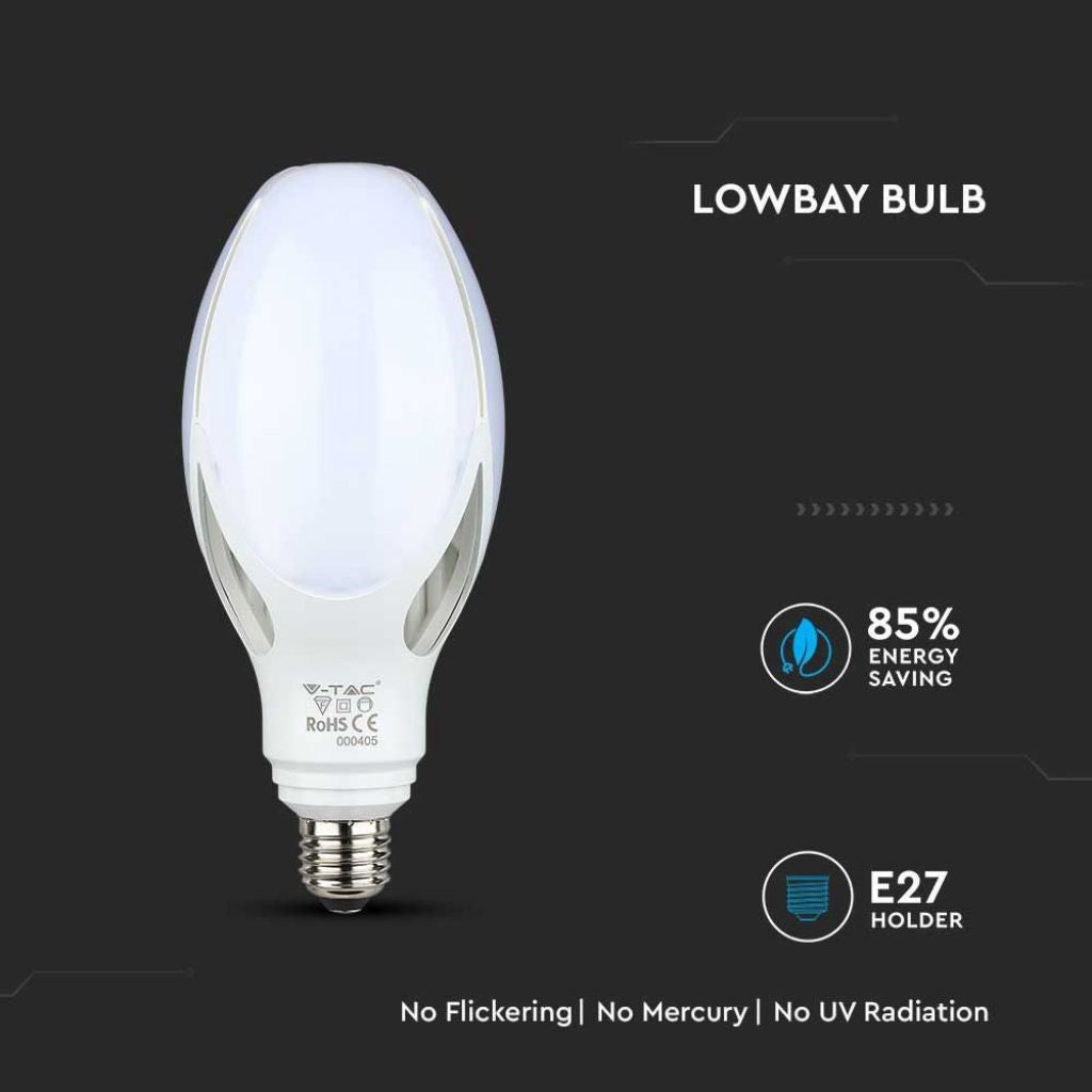 LED Bulb SAMSUNG Module 36W 250W E27 6400K Olive