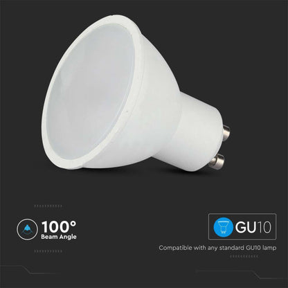 Dimmable LED Bulb 4.8W GU10 RF Control RGB Remote + 3000K