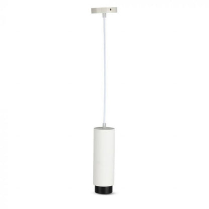 GU10 Ceiling Lamp Hanging Plaster White - Black