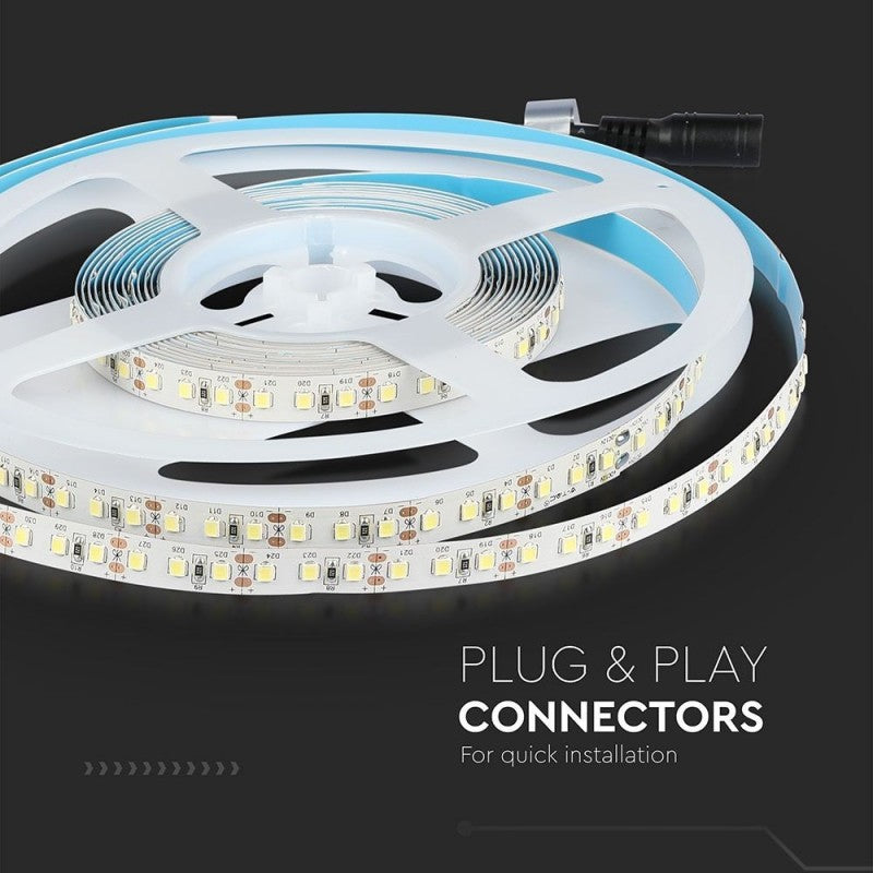 LED Trak SMD2835 12W/m 120 LED/m 12V 3000K IP20 5m Role