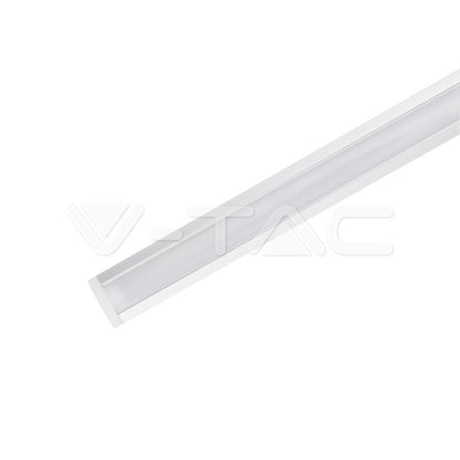 Profile for LED Strip - Recessed 2000x24.7x7mm Milky - Set