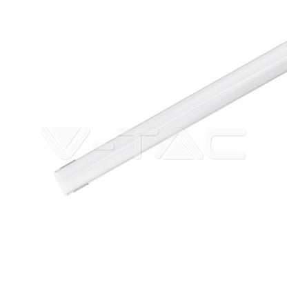 Profile for LED Strip - Corner 2000x15.8x15.8mm Milk glass - Set