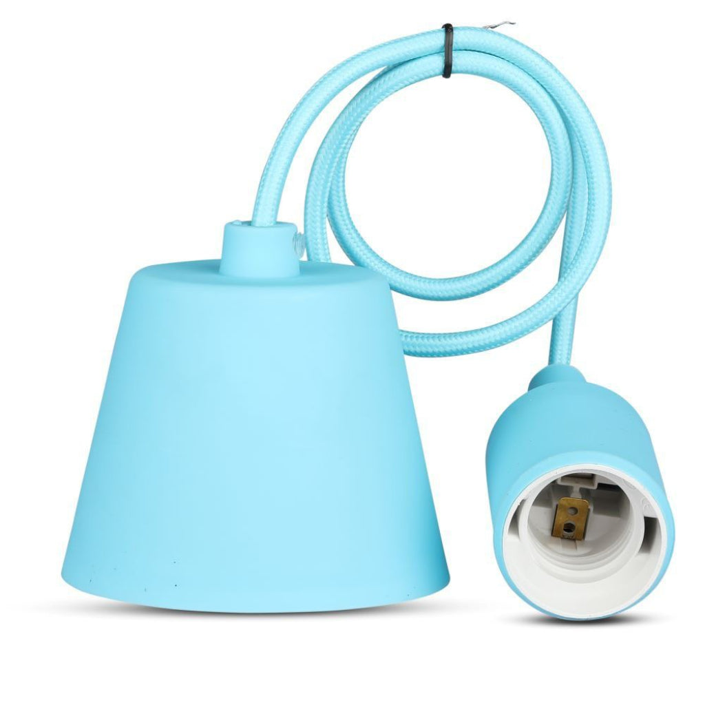 E27 Ceiling Lamp Blue