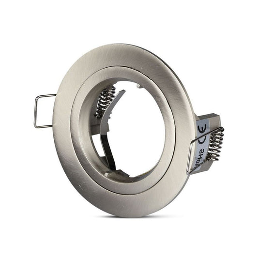 GU10 Housing Round Nickel Clip